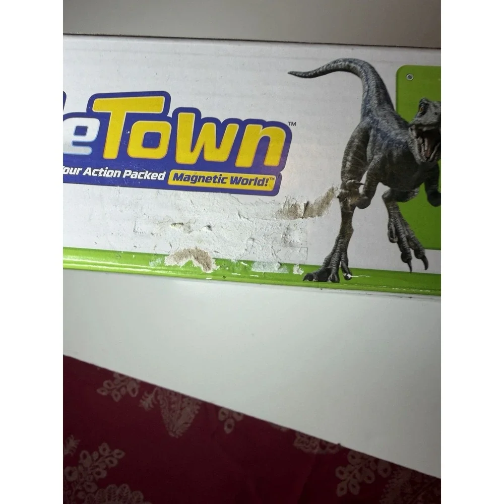 Tile Town Jurassic World Dino Rescue Magnetic Tiles Playset‎